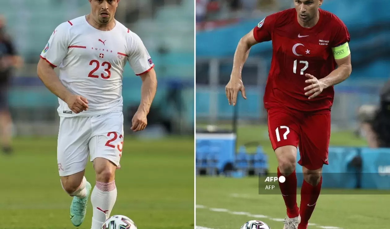 Suiza vs Turquía 2021