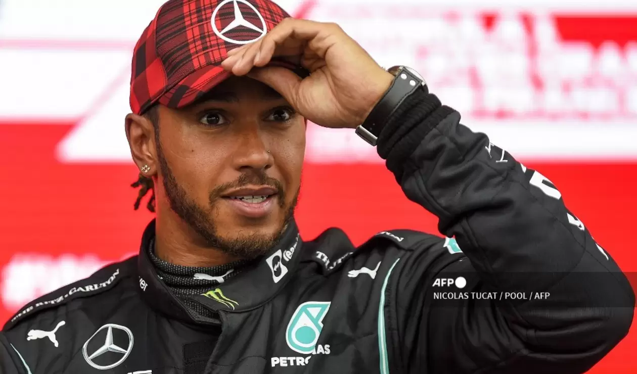 Lewis Hamilton, piloto inglés 2021
