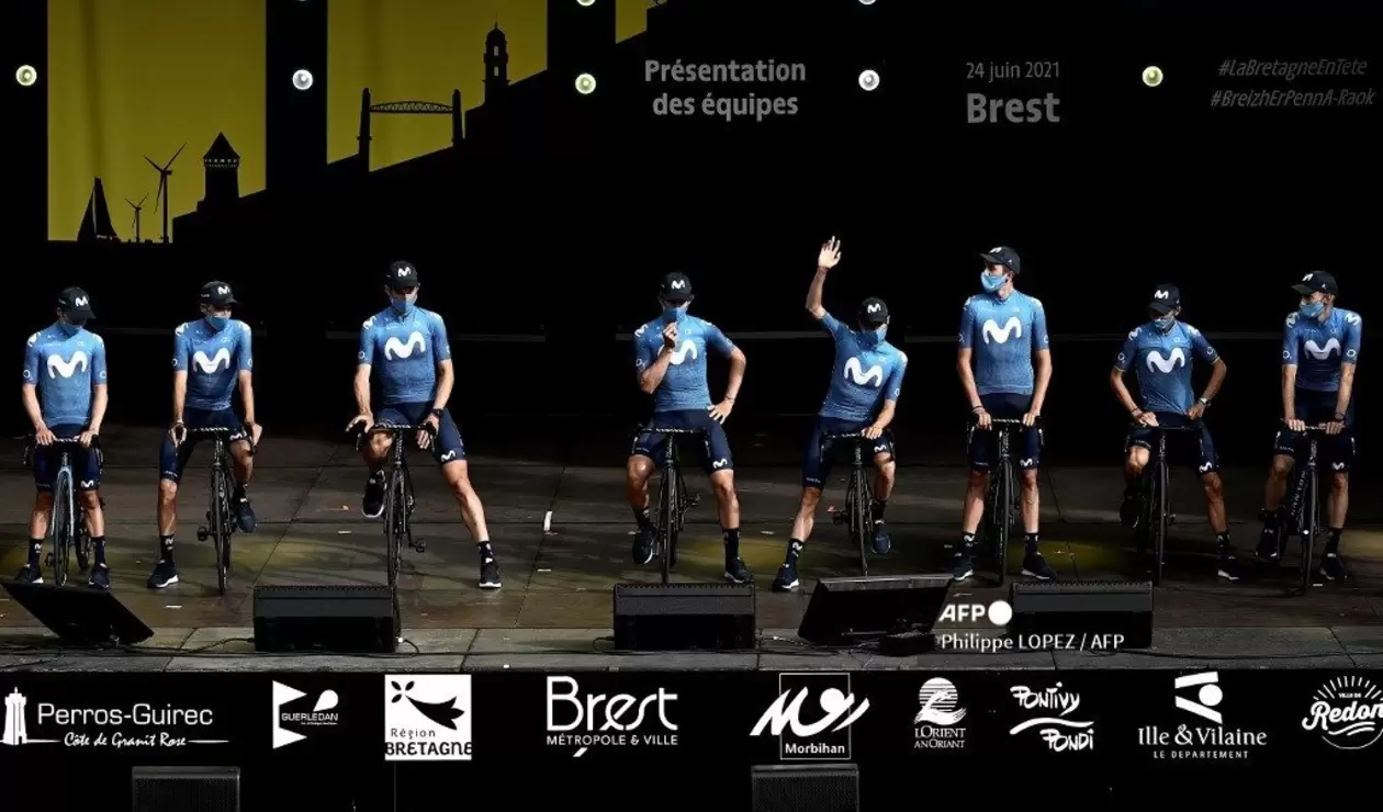 Movistar Team 2021 - Tour de Francia