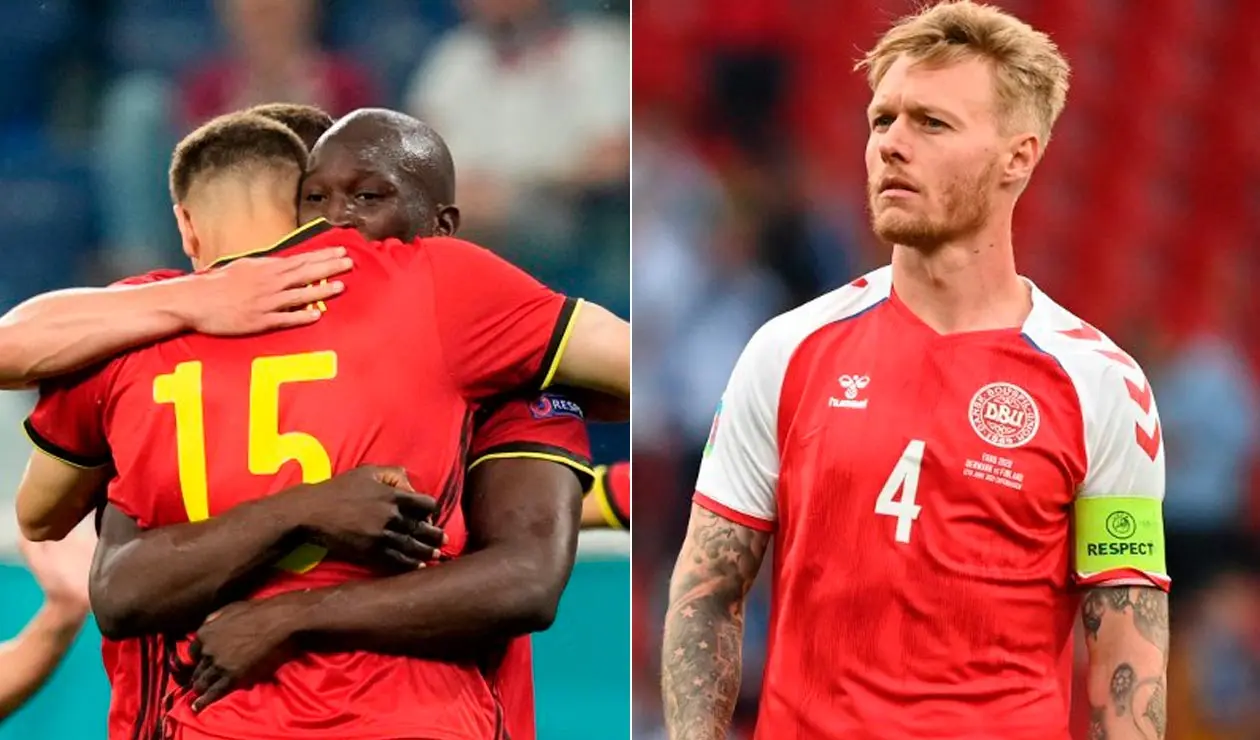 Bélgica vs Dinamarca; Eurocopa 2021