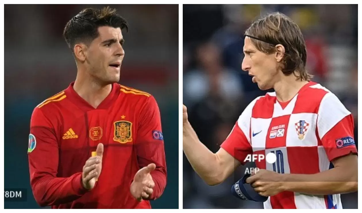 Croacia vs España; Eurocopa 2021