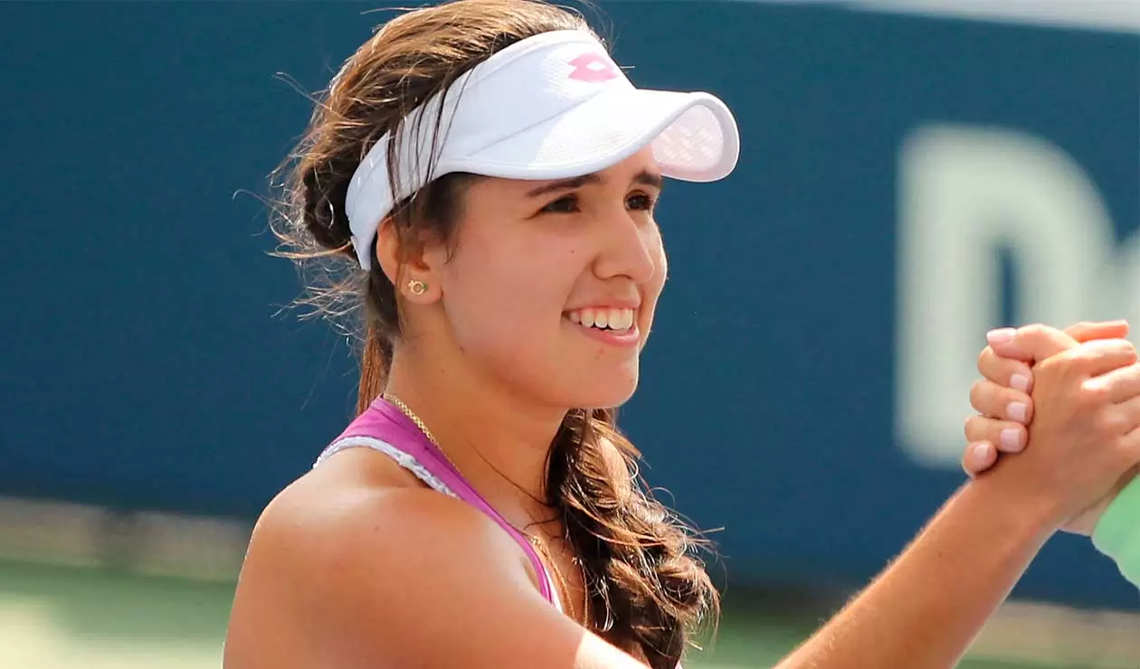 María Camila Osorio tenista colombiana en Wimbledon