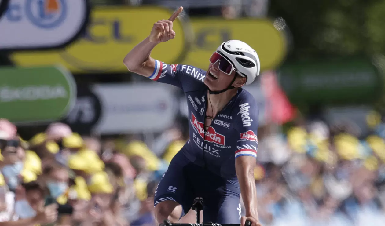 Mathieu Van der Poel, etapa 2 Tour de Francia 2021