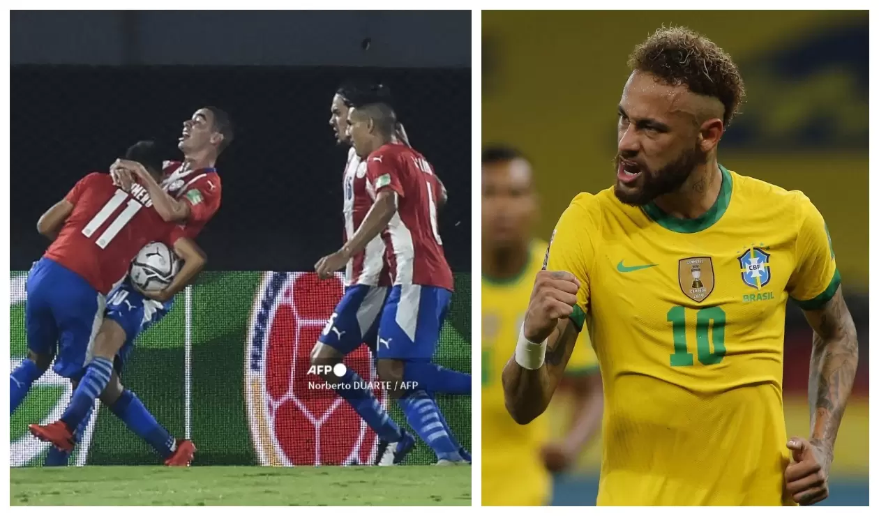 Paraguay vs Brasil 2021