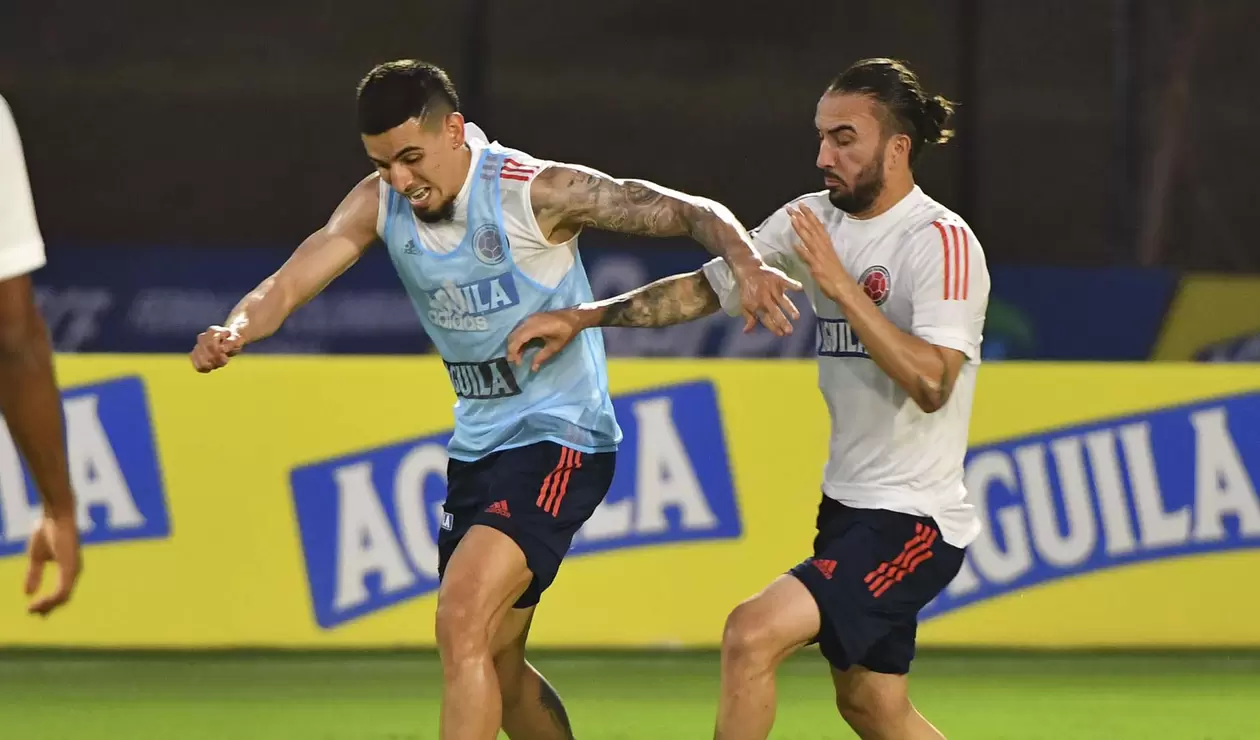Selección Colombia, entrenamiento 2021