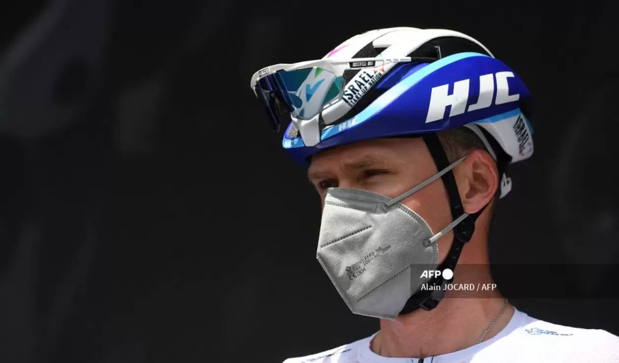 Chris Froome del Israel Start Up en el Tour de Francia