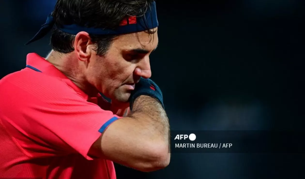Federer, en el Roland Garros