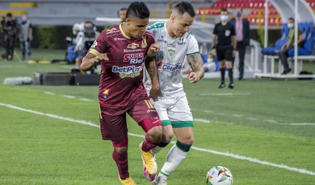 Deportes Tolima vs La Equidad - Liga Betplay 2021