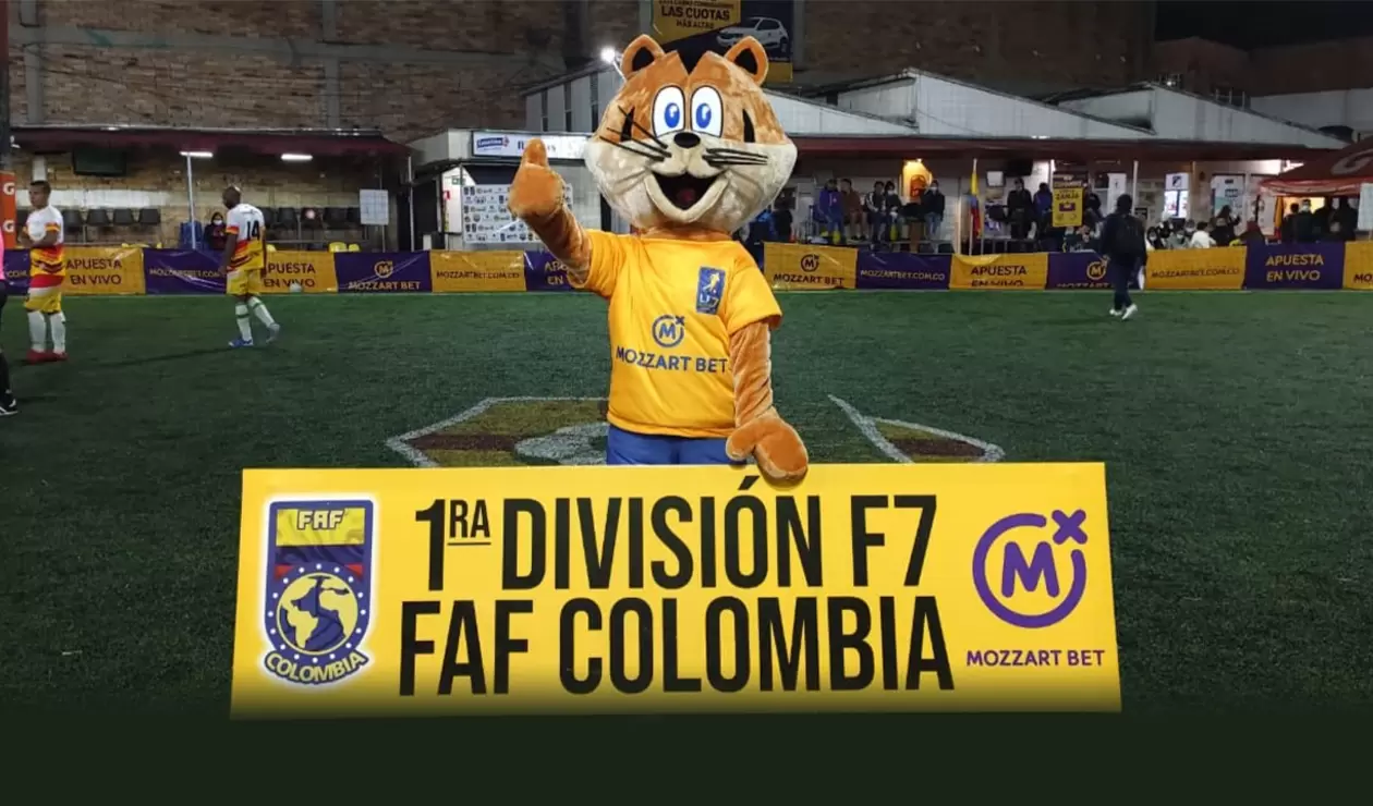 Liga Mozzart Bet Fútbol 7 en Bogotá