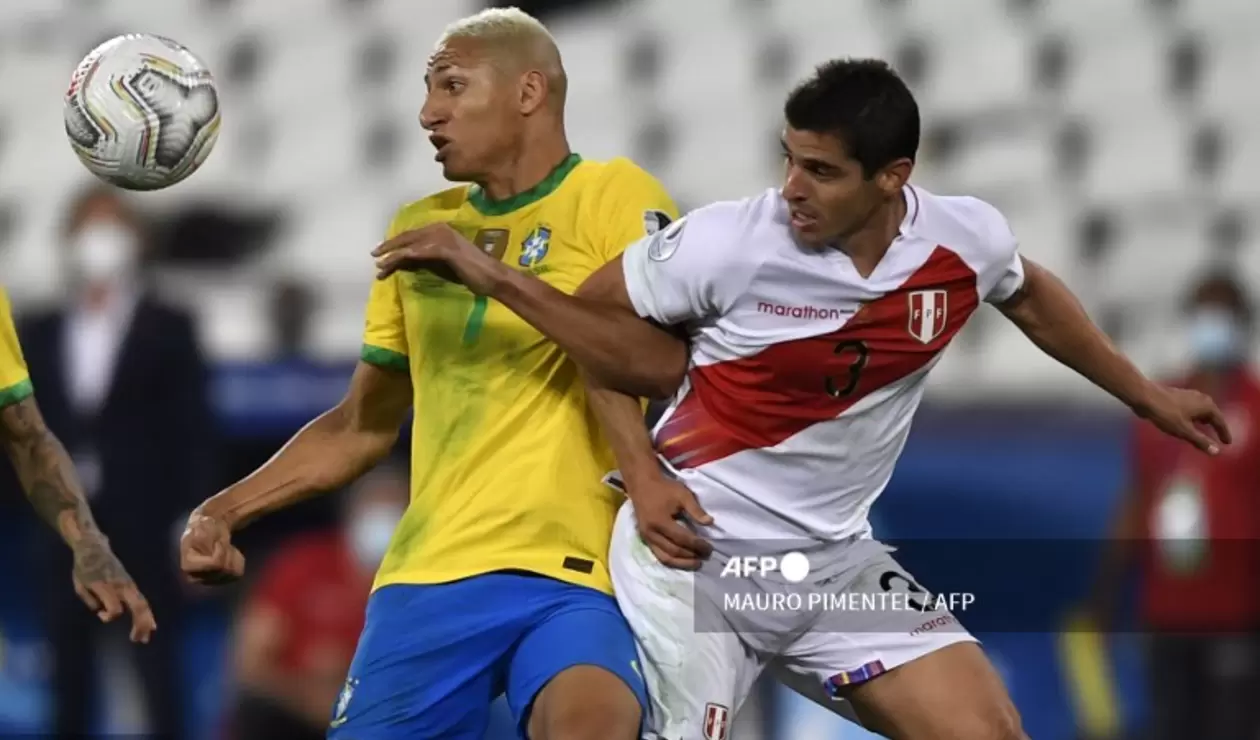 Brasil y Perú, semifinal de la Copa América
