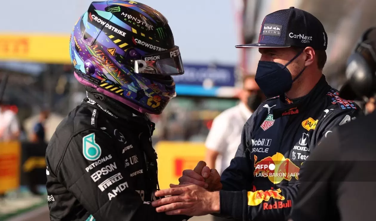 Hamilton y Verstappen - Fórmula 1