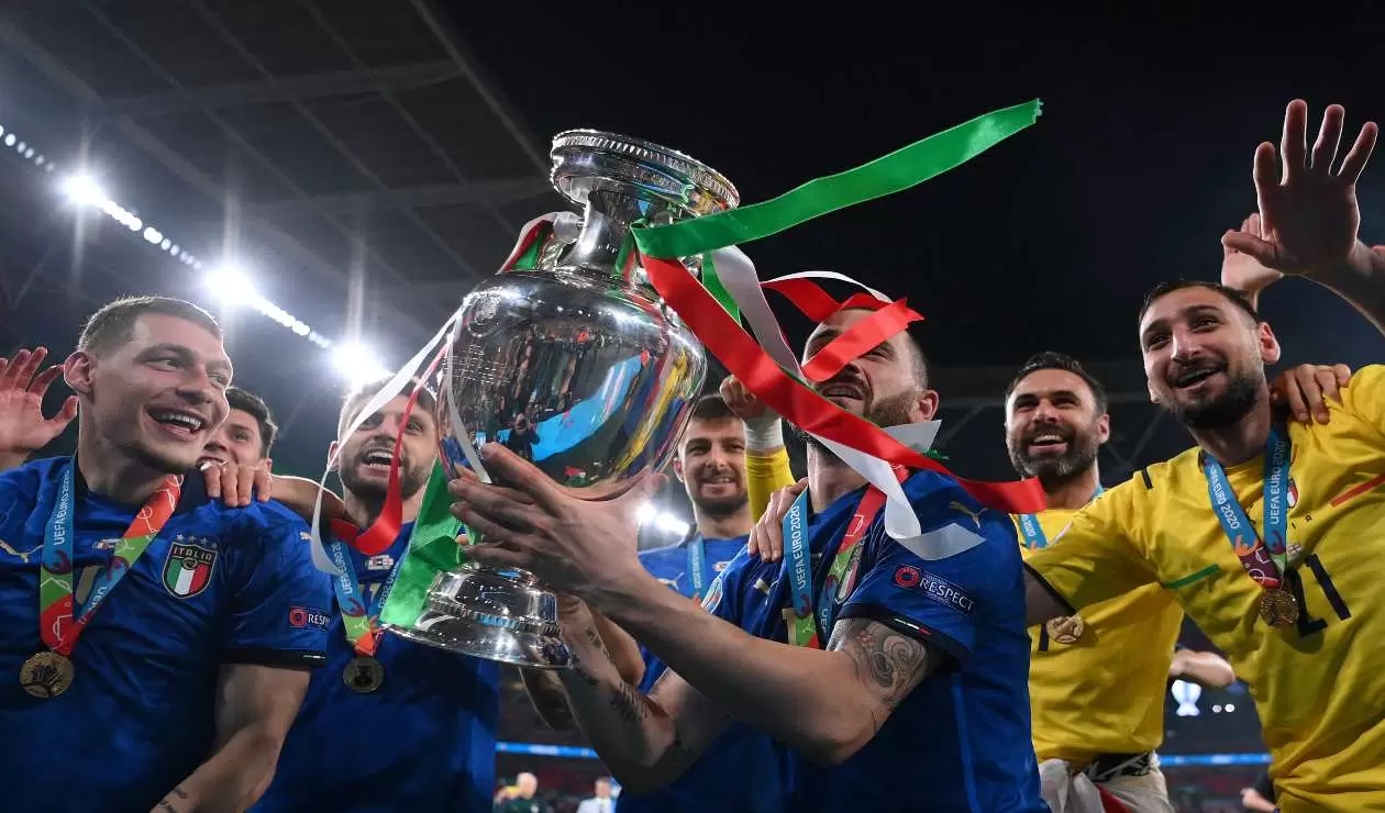 Italia, campeón de la Eurocopa en Wembley