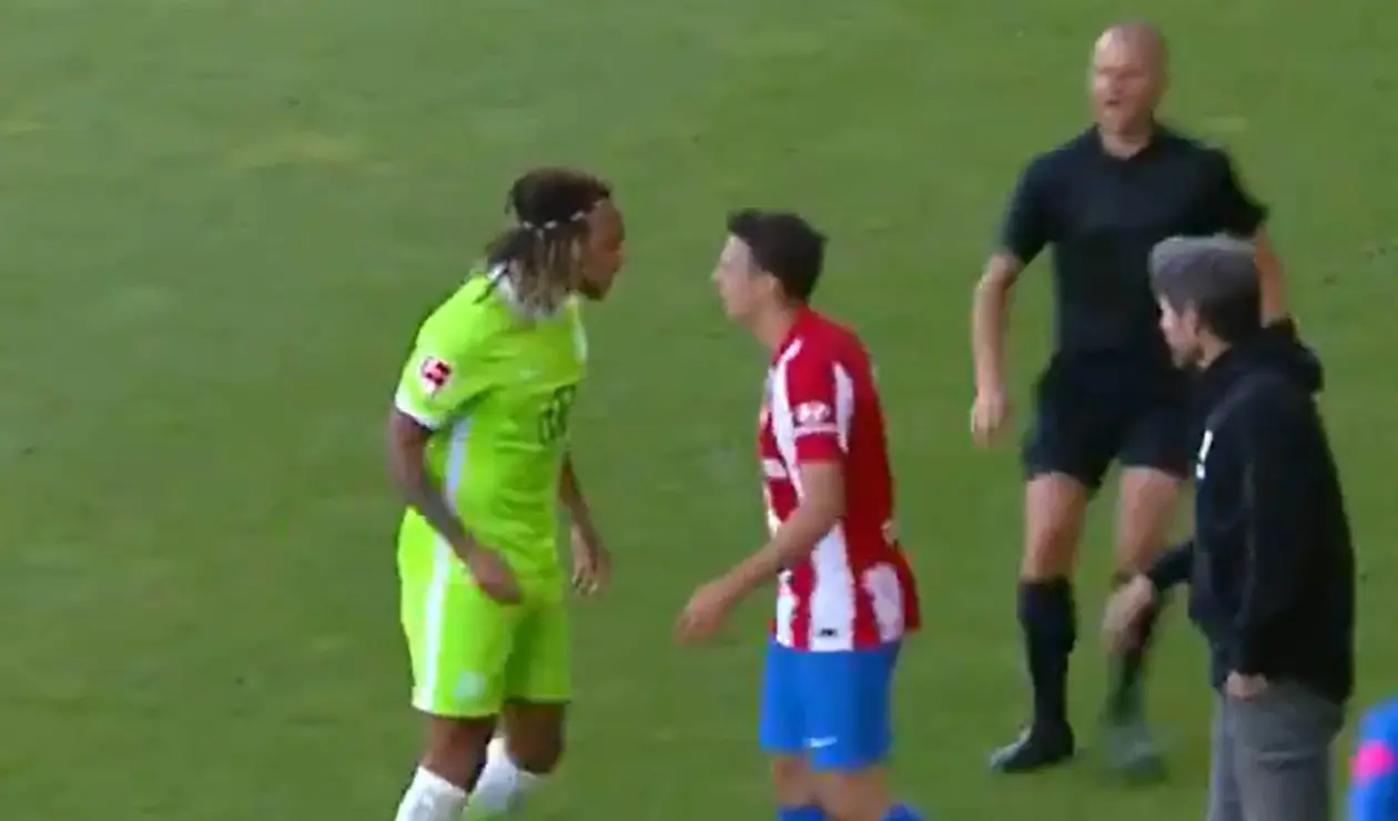 Santiago Arias, en el Atlético