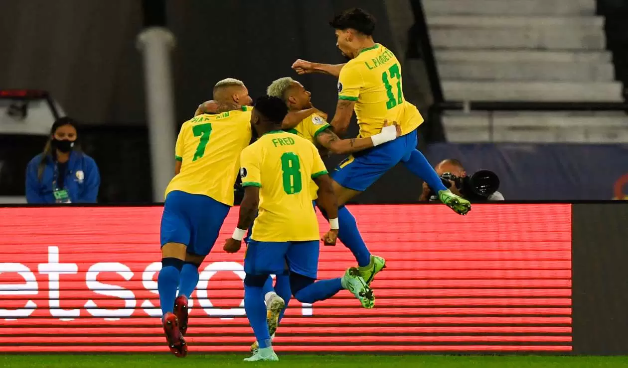 Brasil derrotó a Chile en la Copa América