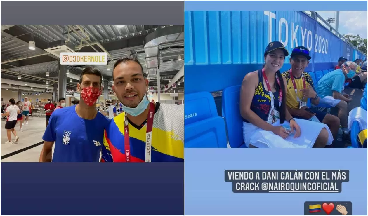 Daniel Pineda, Nairo Quintana y María Camila Osorio