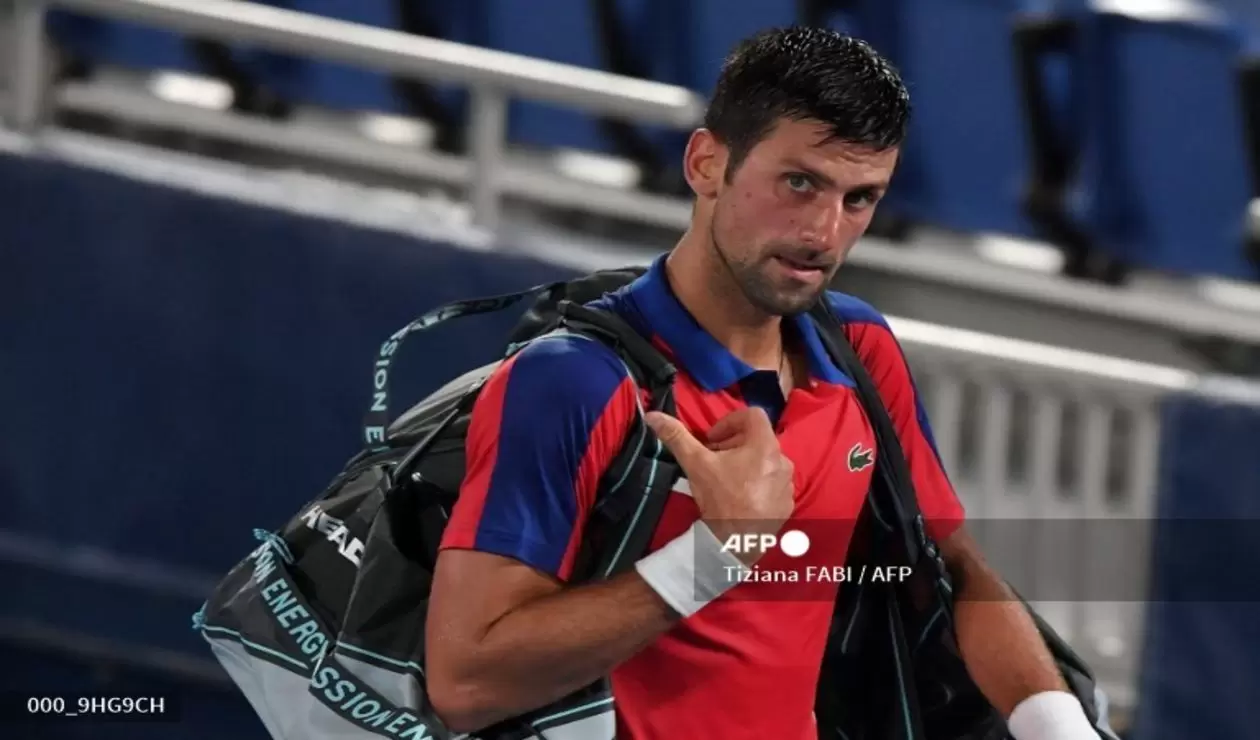 Novak Djokovic jugará por el bronce en los Juegos Olímpicos de Tokio