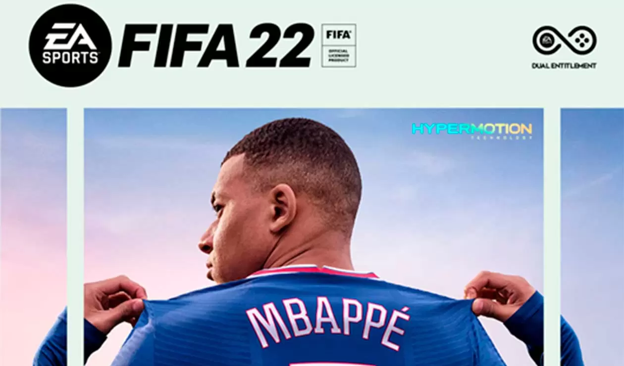 Kylian Mbappe protagoniza la portada de FIFA 22