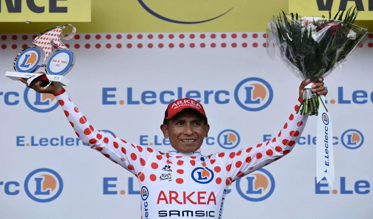 Nairo Quintana - clasificación de la montaña Tour de Francia
