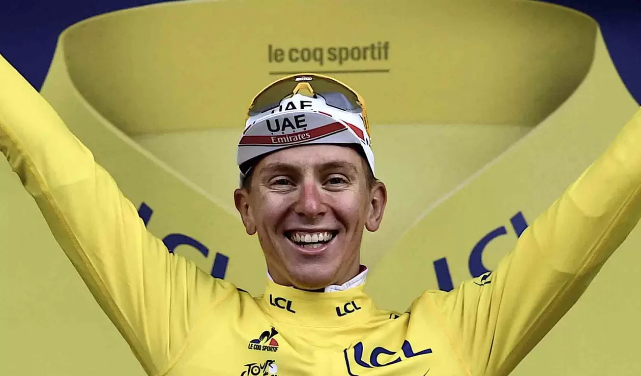 Pogacar, líder del Tour de Francia