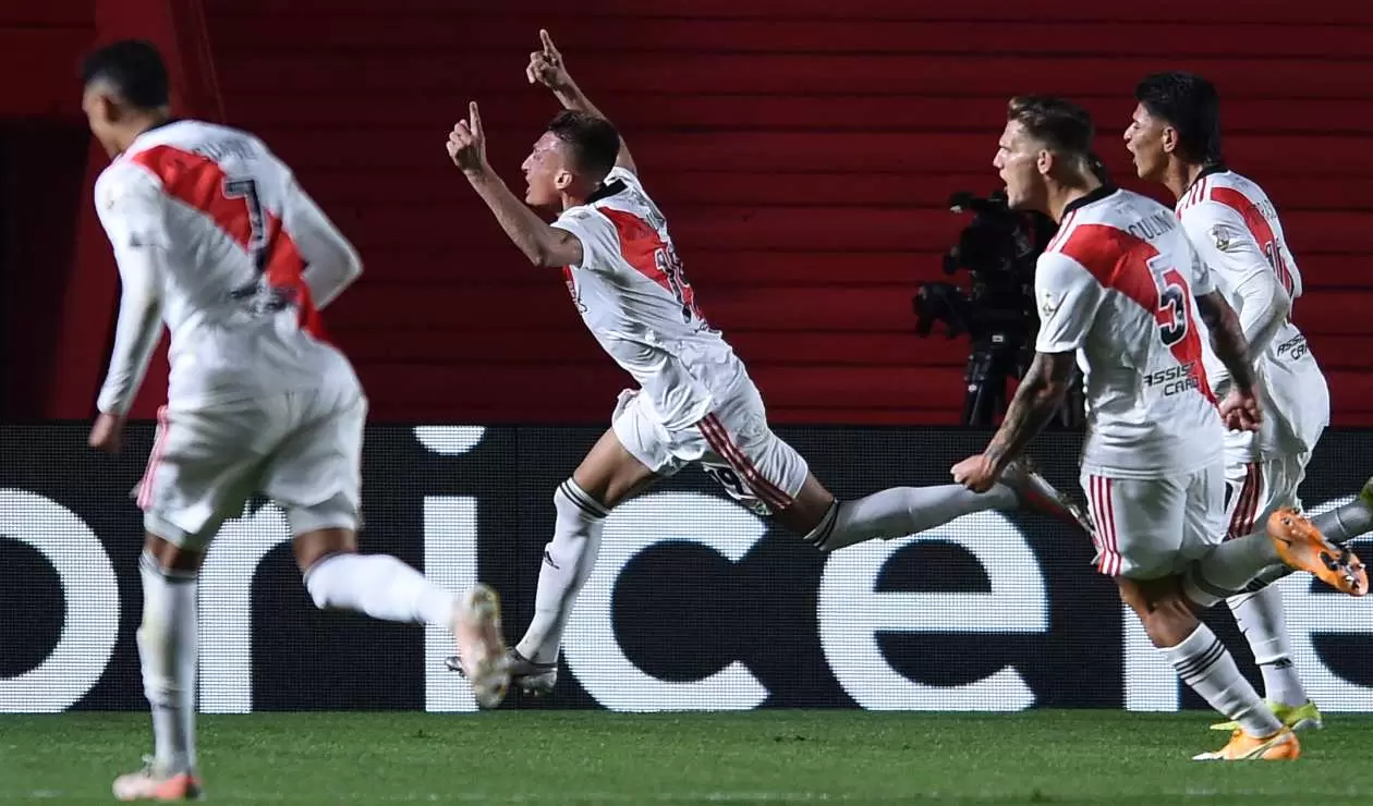 River venció a Argentinos en la Copa Libertadores