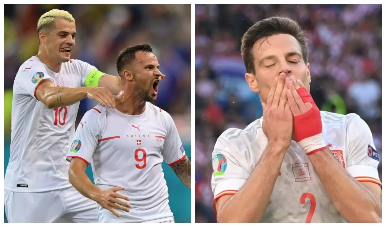 Suiza vs España; Eurocopa 2021