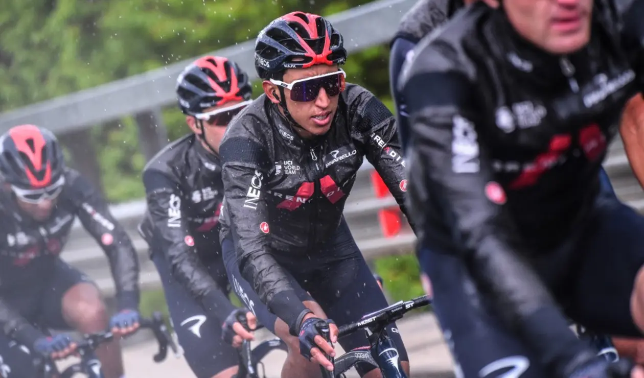 Egan Bernal, corredor colombiano