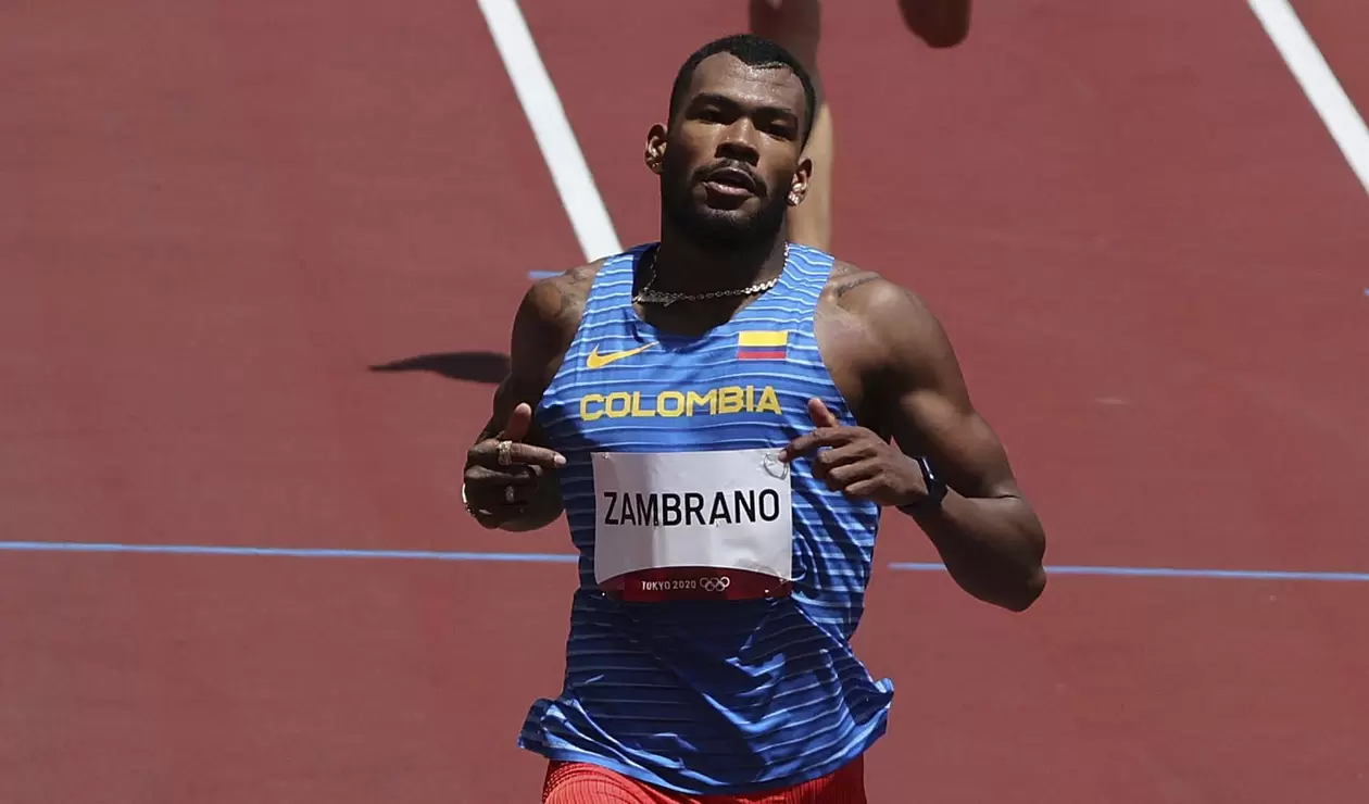 Anthony Zambrano, atleta colombiano