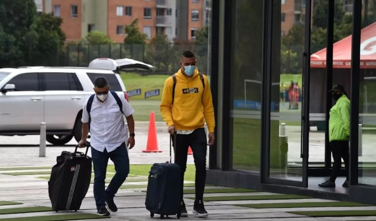 Concentración Selección Colombia en Bogotá