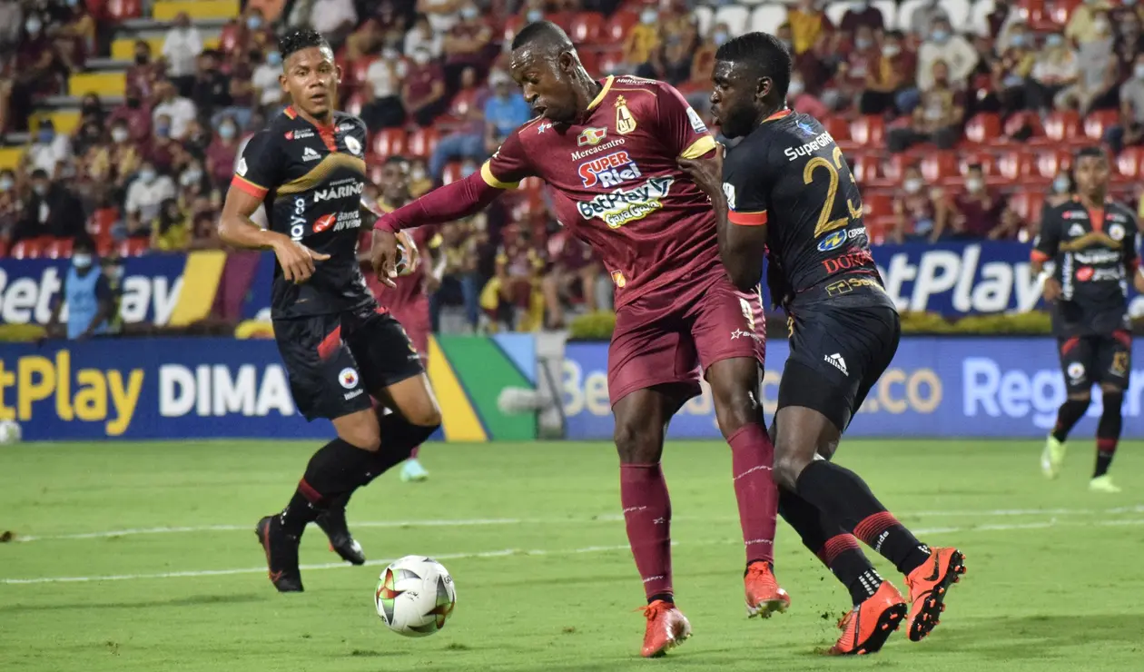 Deportes Tolima vs Deportivo Pasto 2021-II