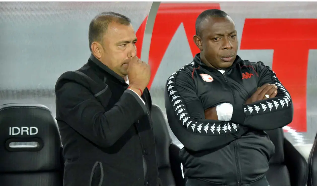 Harold Rivera, técnico de Santa Fe