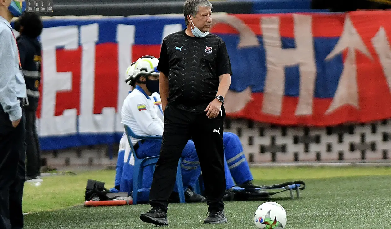Hernán Darío Gómez, técnico del Medellín