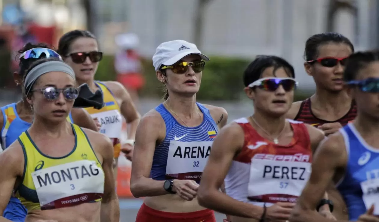 Sandra Lorena Arenas, medallista de plata en los Juegos Olímpicos