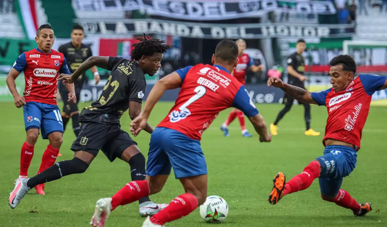 Once Caldas vs Medellín 2021-II; Copa Betplay