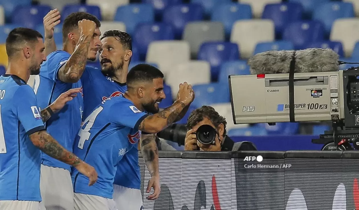 Napoli vs Spartak Moscú, Europa League