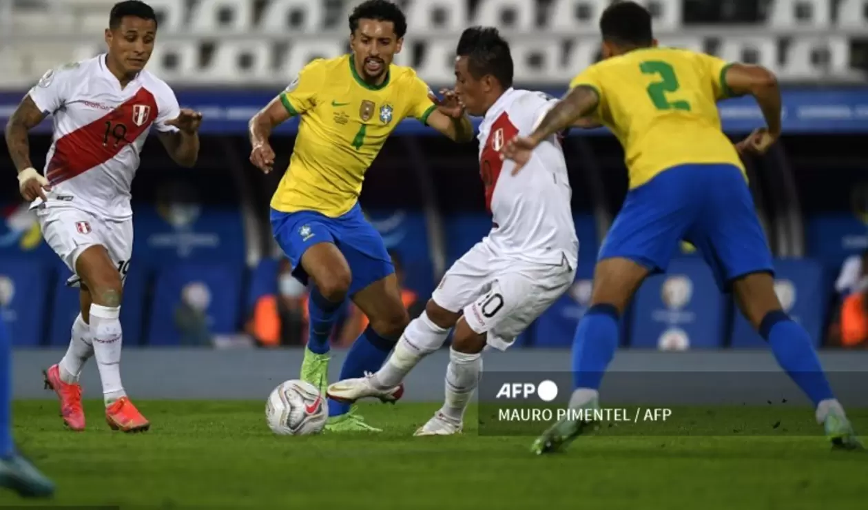 Brasil vs Perú, Copa América