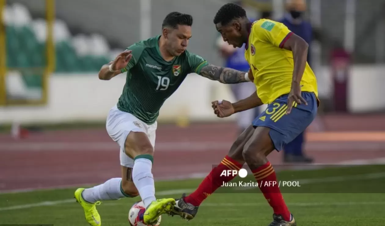 Bolivia vs Colombia por Eliminatoria