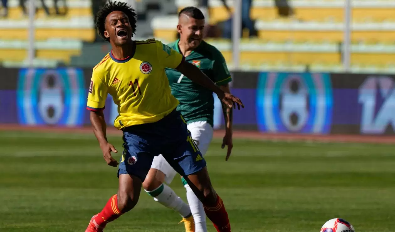 Colombia vs Bolivia, Eliminatorias a Qatar