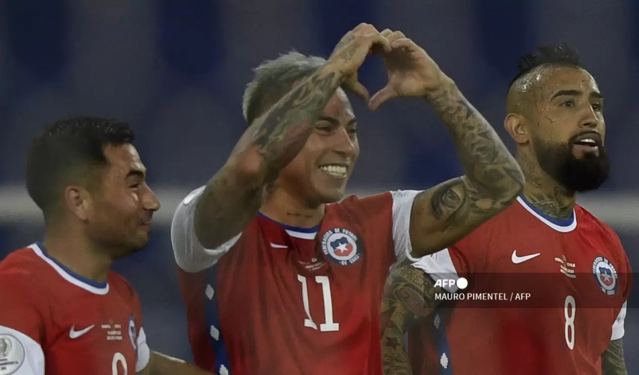 Eduardo Vargas, jugador de Chile