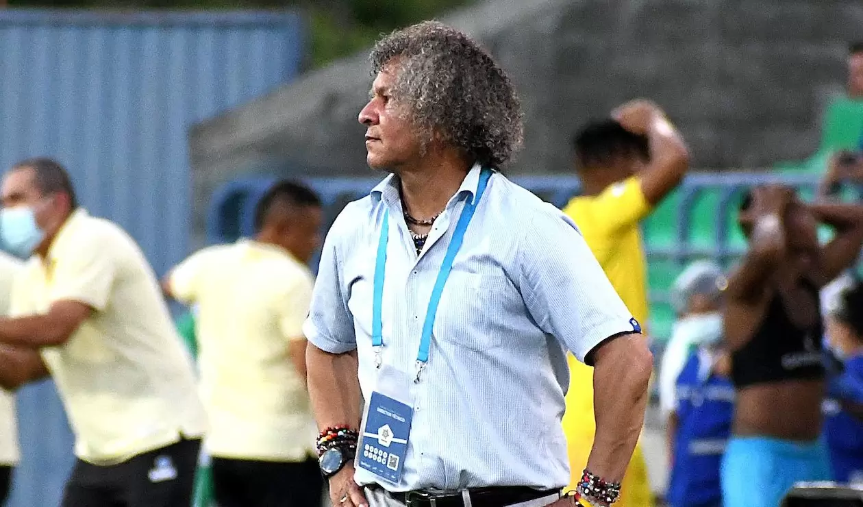 Alberto Gamero, técnico de Millonarios 2021-II