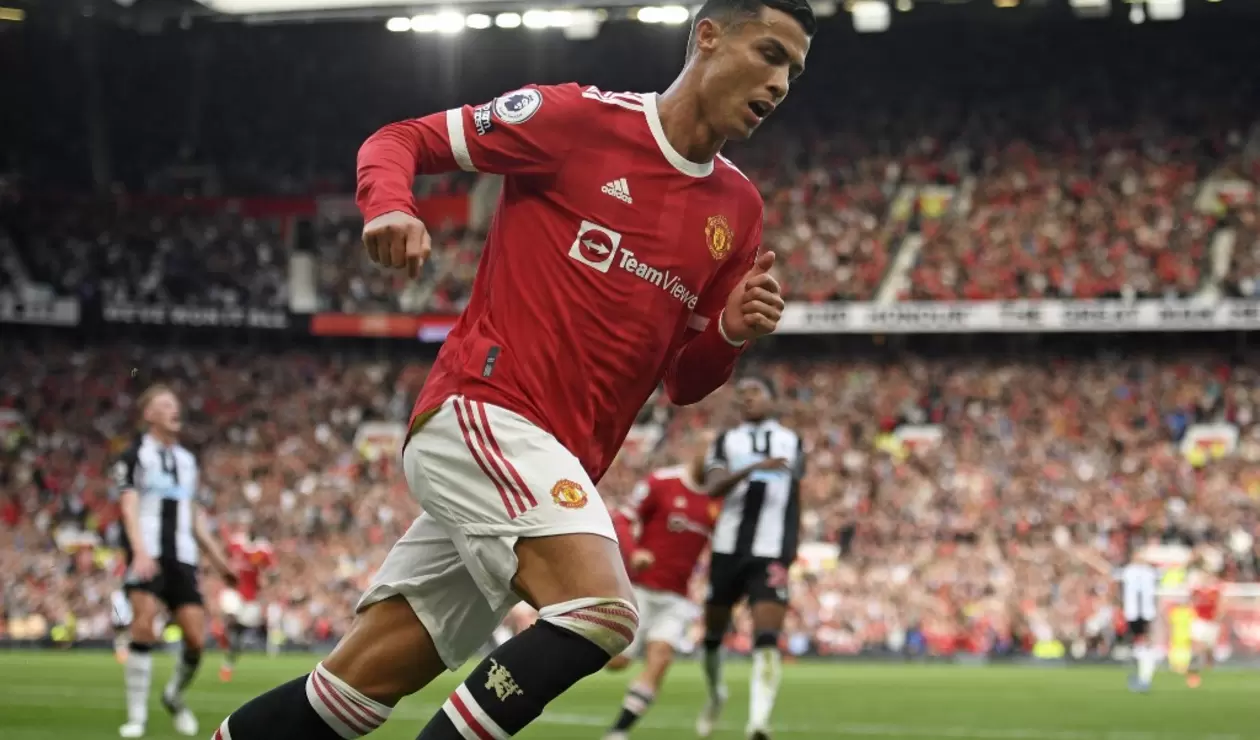 Cristiano Ronaldo, jugador del Manchester United