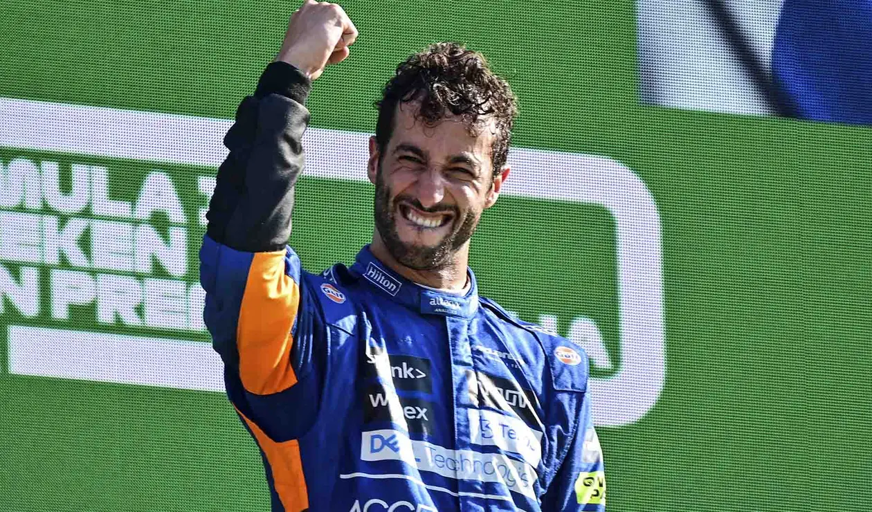 Daniel Ricciardo gana GP de Italia 