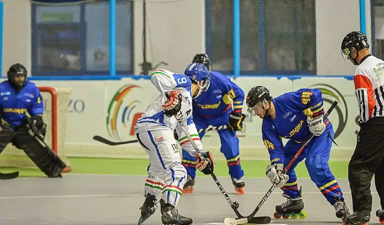 Colombia Vs Italia - Mundial de Hockey en Línea