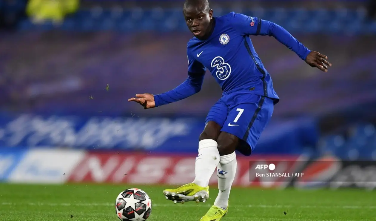 Kanté, jugador del Chelsea