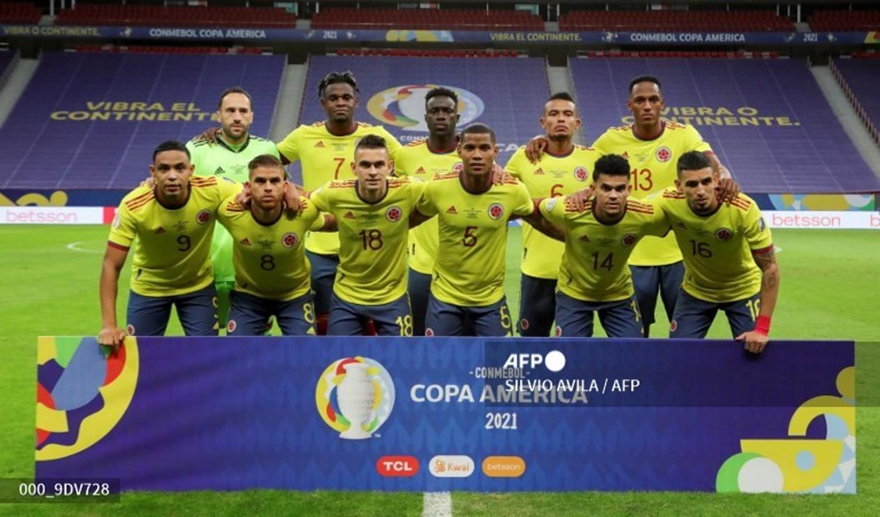 Selección Colombia vs Uruguay