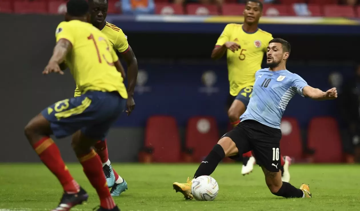 Uruguay vs Colombia, Eliminatorias Qatar 2022