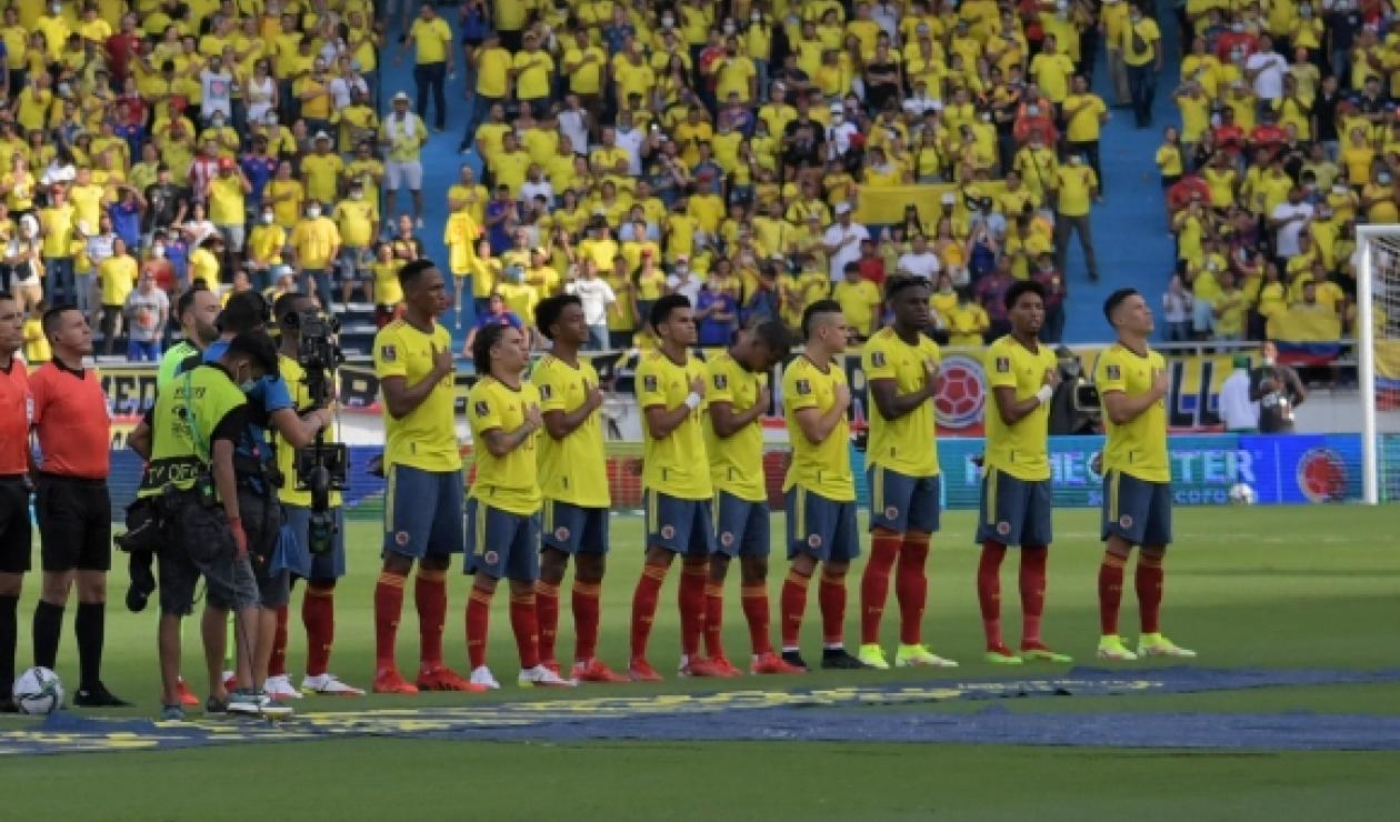 Selección Colombia, formación