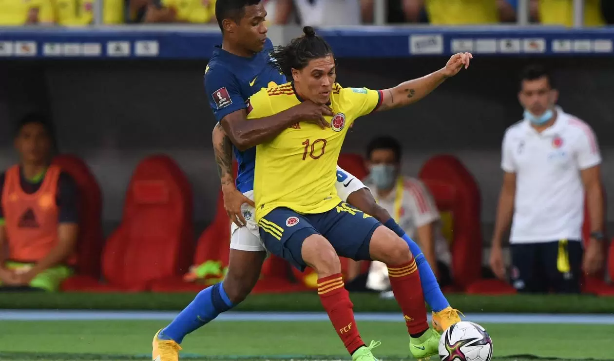 Colombia Vs Brasil, Eliminatoria