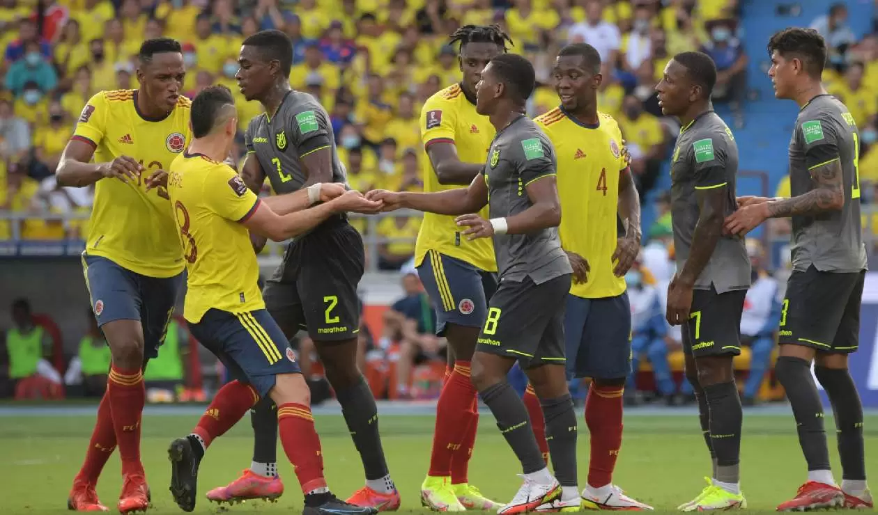 Colombia Vs Ecuador - Eliminatoria