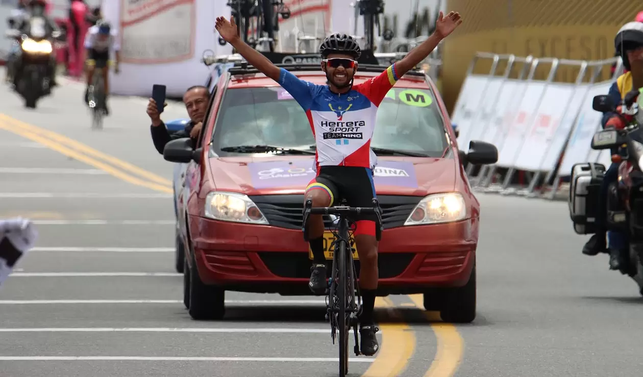 Dubán Bobadilla, ciclista colombiano en el Clásico RCN