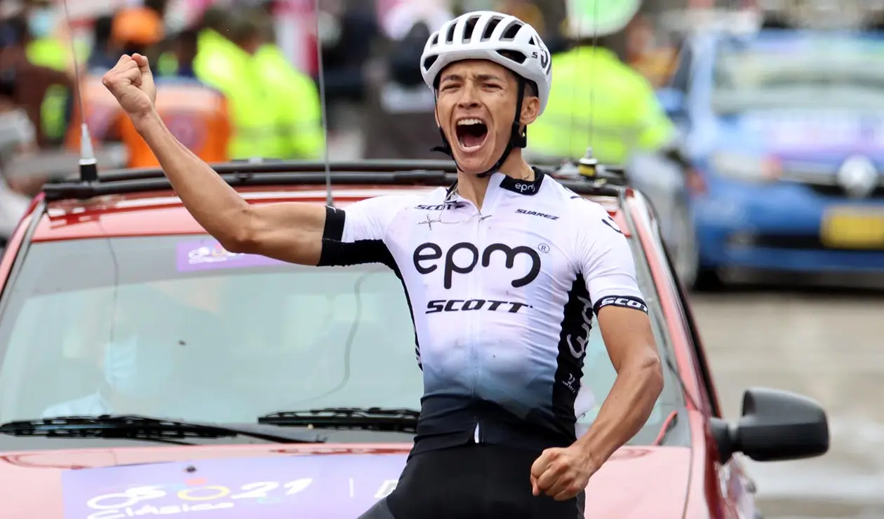 Yeison Reyes, ganador de Etapa 5 en el Clásico RCN.